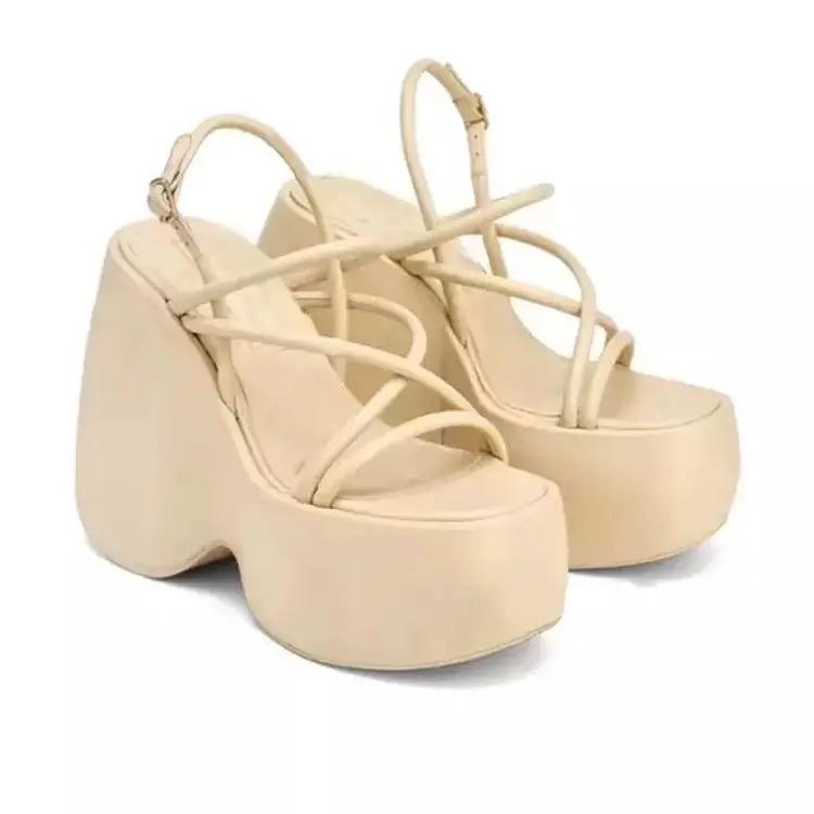 SpringSummer New Womens Stylish French-Style Sandals For Outwear by GJG Denim