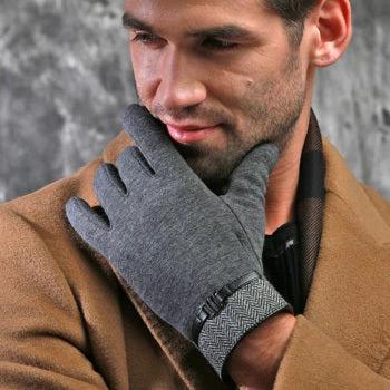Men's Warm Winter Gloves by GJG Denim