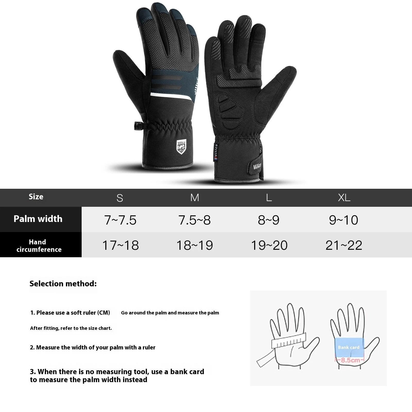 Men's Non-slip Cold Wear-resistant Gloves by GJG Denim