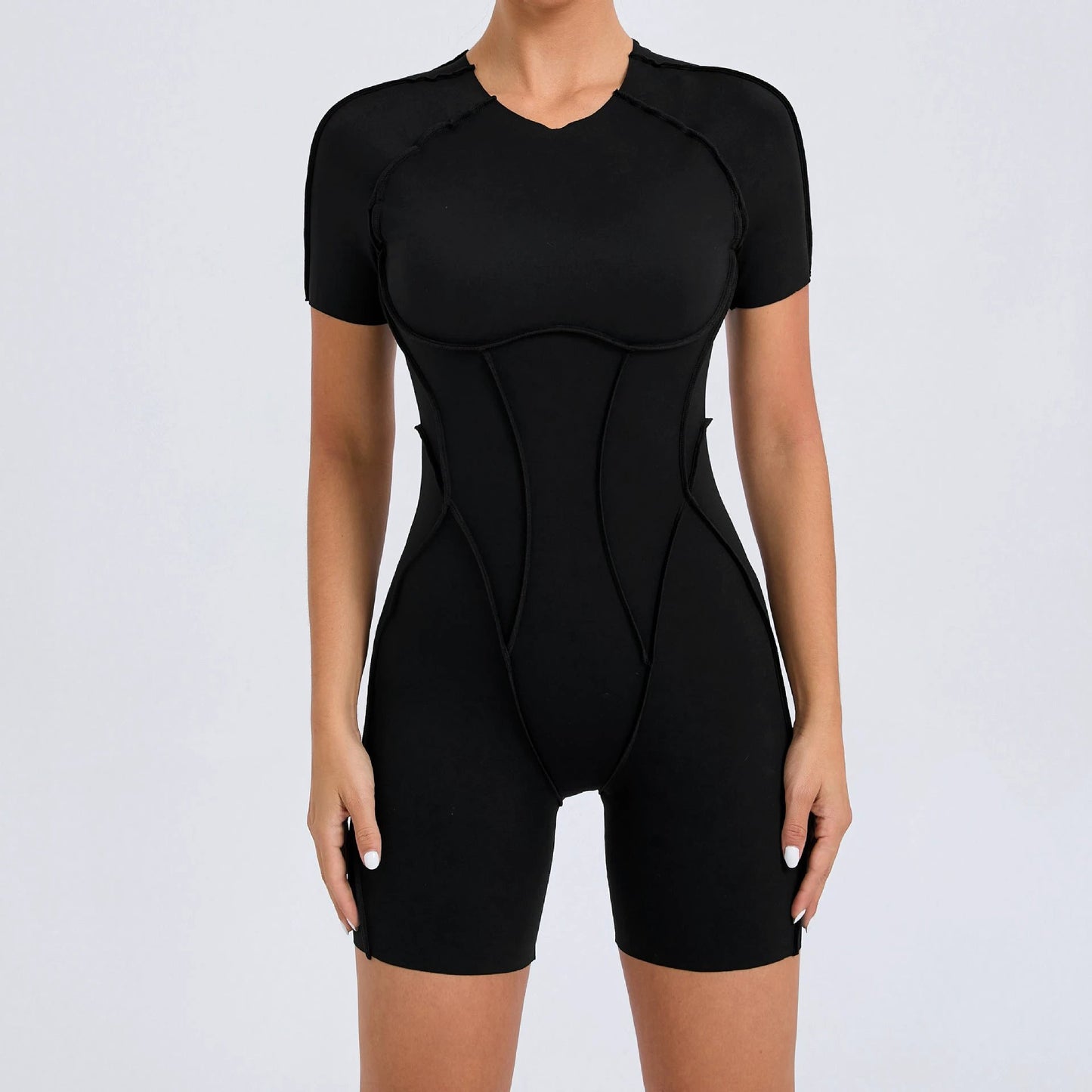 New Backless Short Sleeve One-piece by GJG Denim