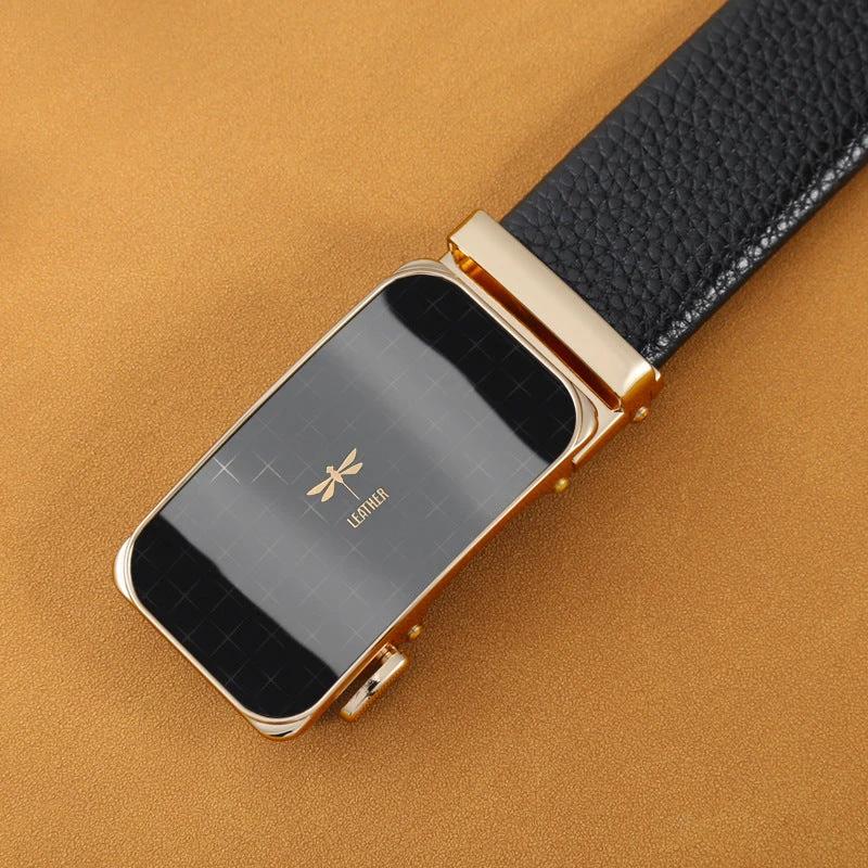 Men's Business Casual Belt by GJG Denim