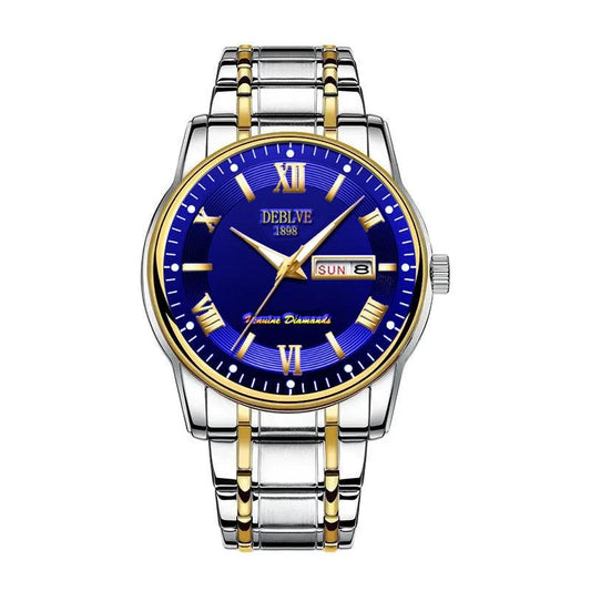Men's Fashion Casual Simple Quartz Watch by GJG Denim