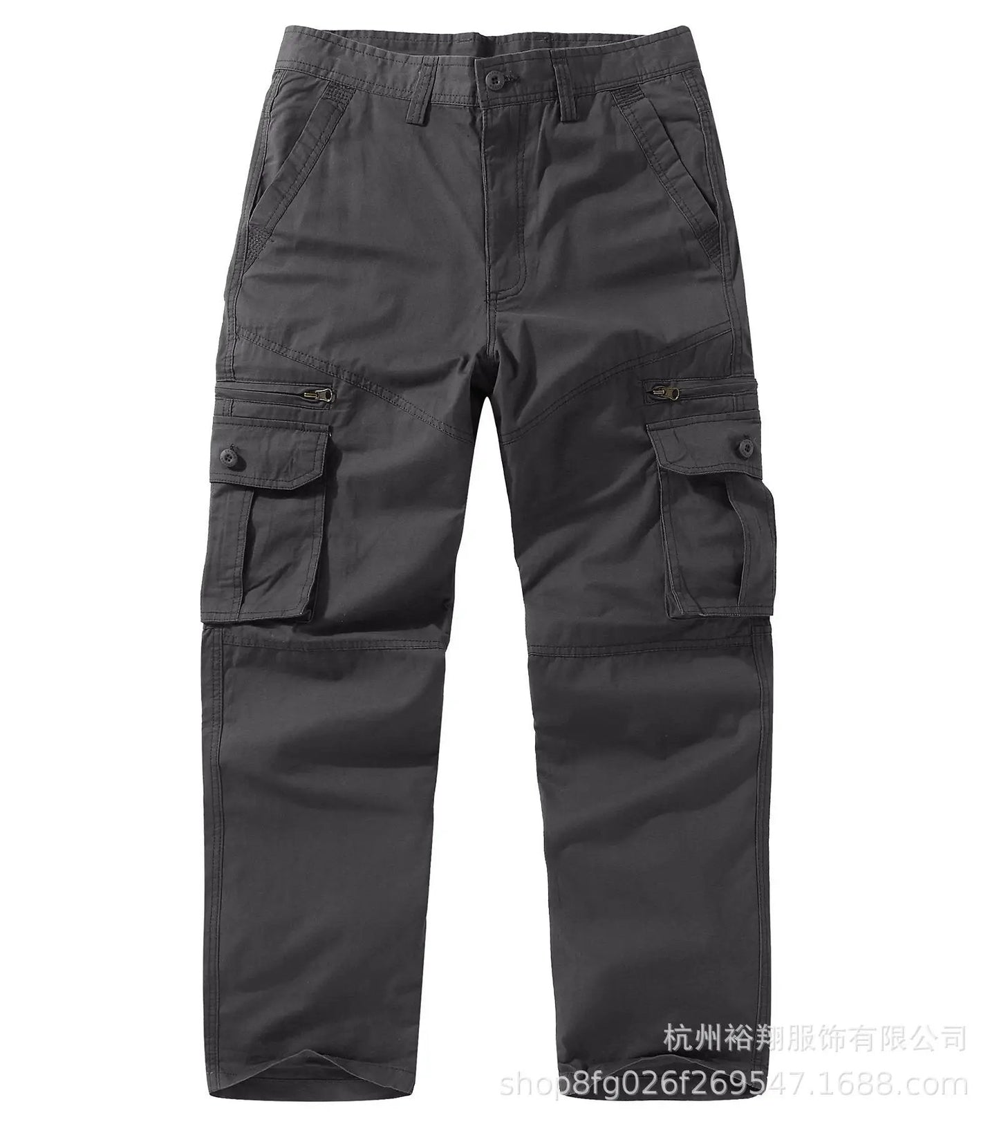 Stylish Relaxed And Minimalist Casual Men's Cargo Jogger Pants by GJG Denim