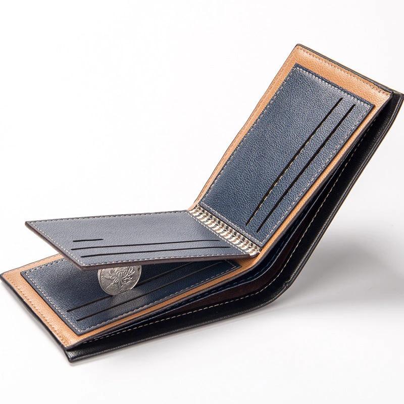 Men's Short Embossed Wallet by GJG Denim