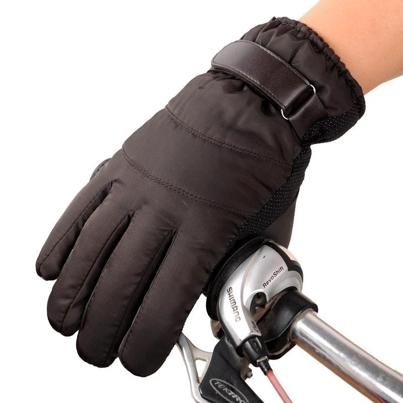 Satin Rainproof Gloves by GJG Denim