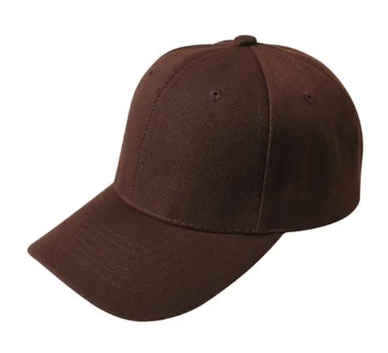 Solid Color Baseball Cap For Men by GJG Denim