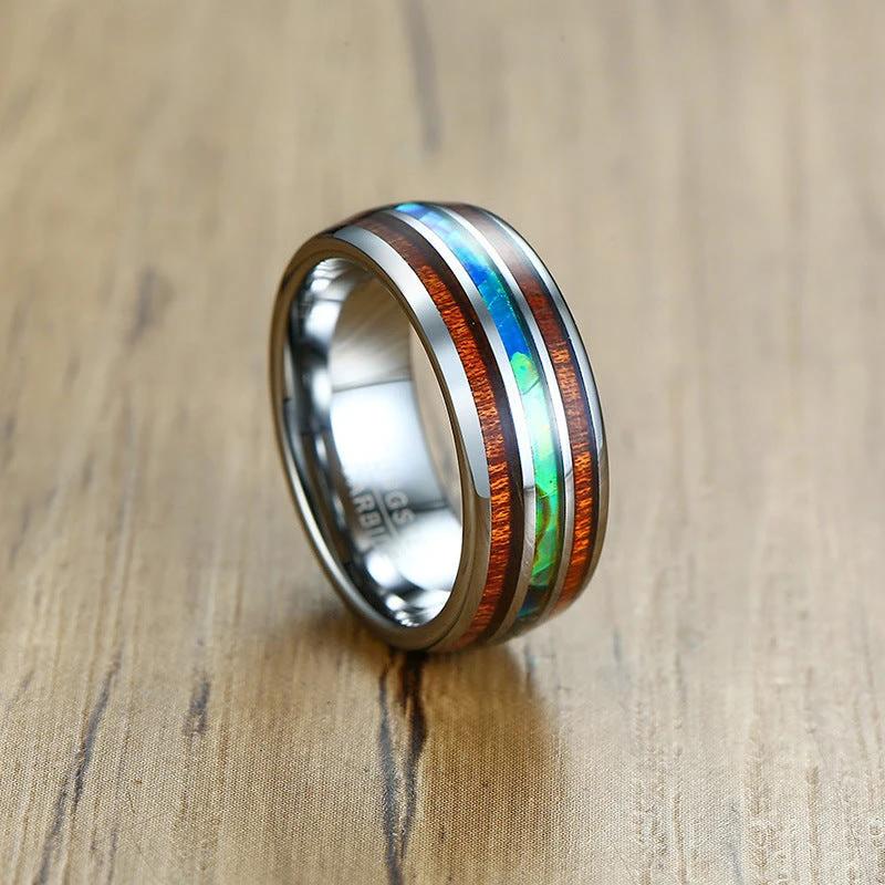 Tungsten Steel Ring For Men by GJG Denim