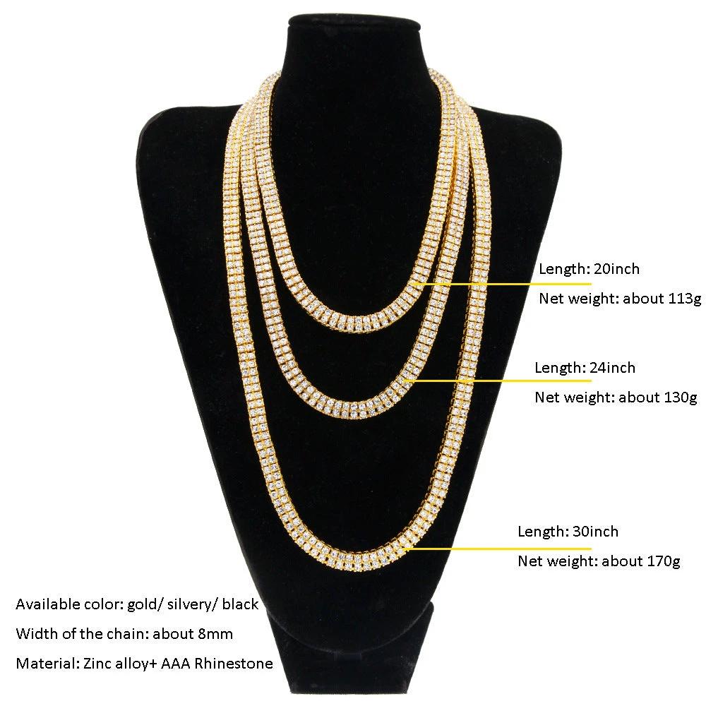 Alloy Diamond Like Men's Chain by GJG Denim