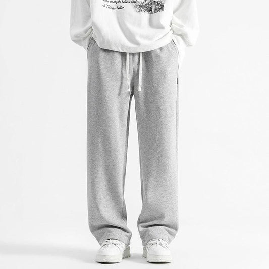 Casual Versatile Straight-leg Wide-leg Sweatpants For Men by GJG Denim