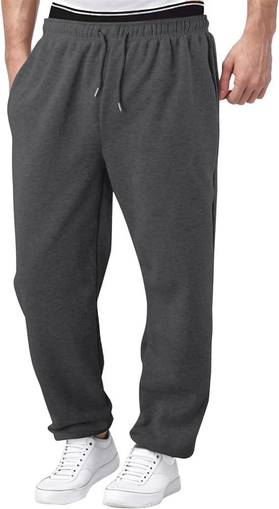 Men's Straight Loose Leisure All-matching Sweatpants by GJG Denim