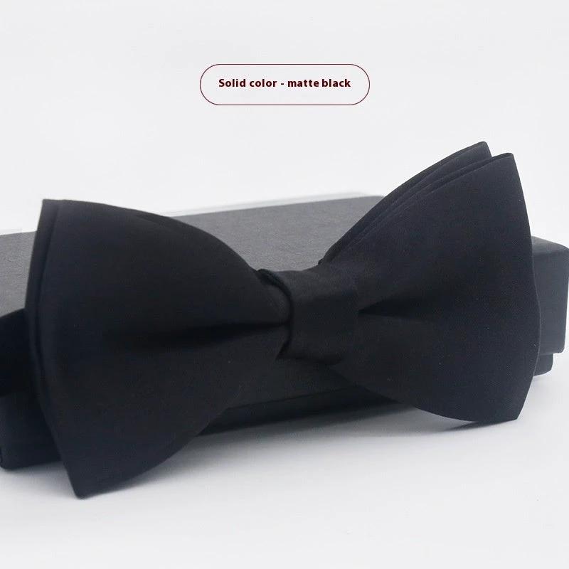 Men's Solid Color Bow Tie by GJG Denim