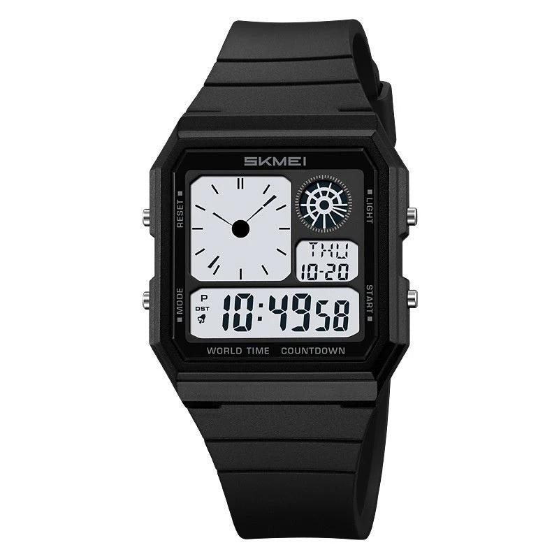 Men's Waterproof Multifunctional Electronic Sports Watch by GJG Denim