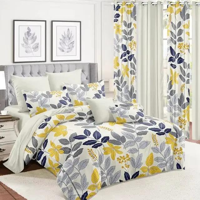 Breathable And Skin-friendly Brushed Duvet Cover And Bed Sheets by GJG Denim