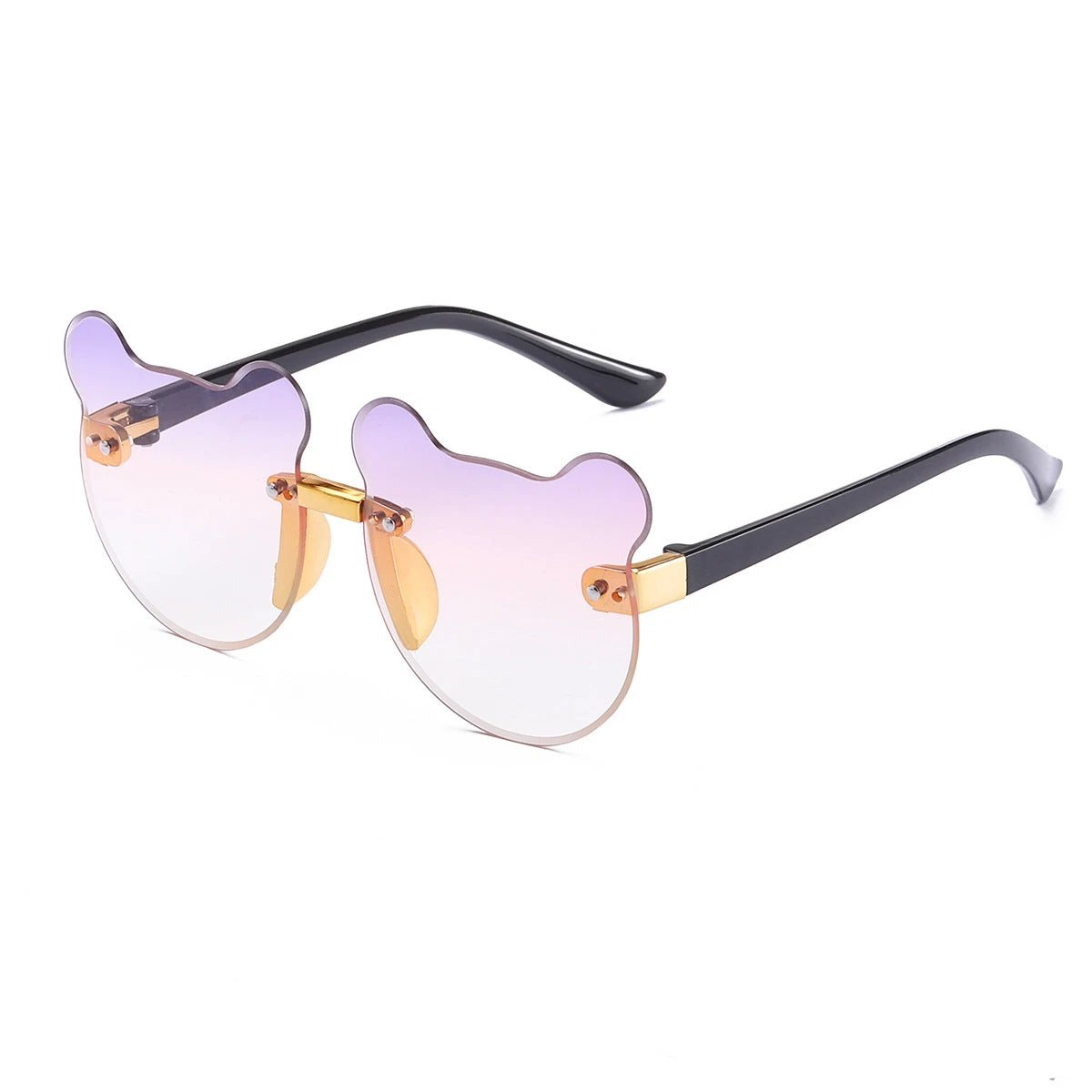 Cat Ear Kids Sunglasses Frameless Shape by GJG Denim
