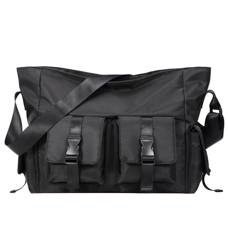 Men's Trendy Canvas Crossbody Bag by GJG Denim