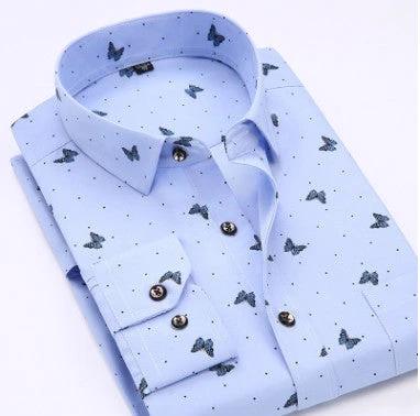 Men's Printed Shirt by GJG Denim