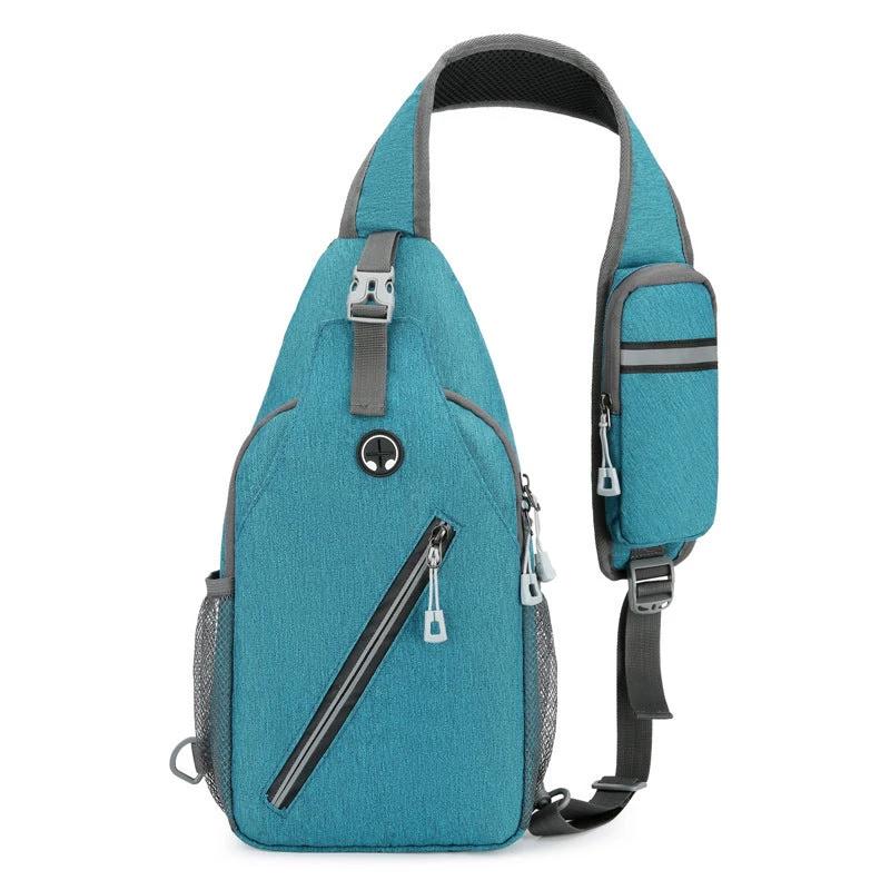 Multifunctional Men's Shoulder Crossbody Bag by GJG Denim