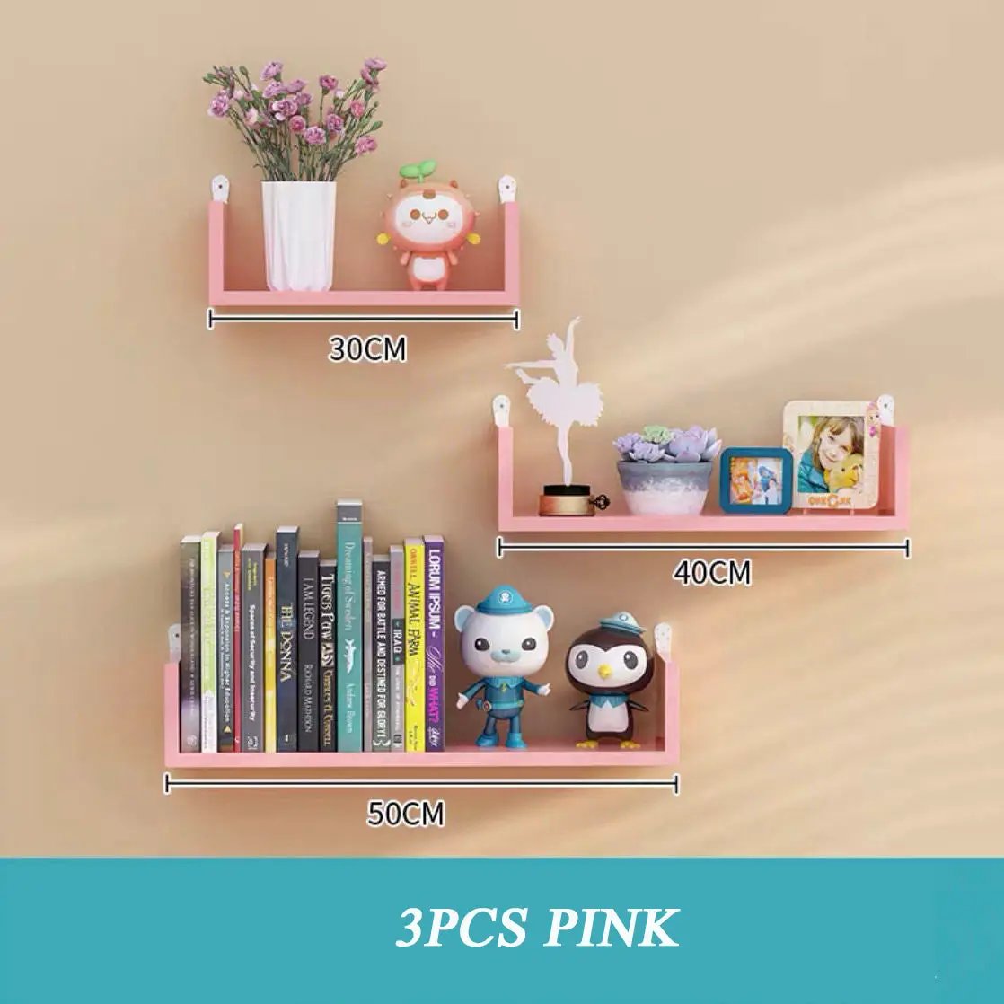 Wooden Wall Hanging Shelves Living Room Decor by GJG Denim