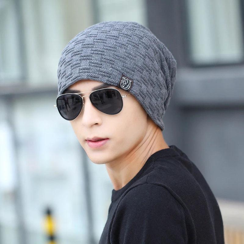 Men's Warm Knitted Beanie by GJG Denim