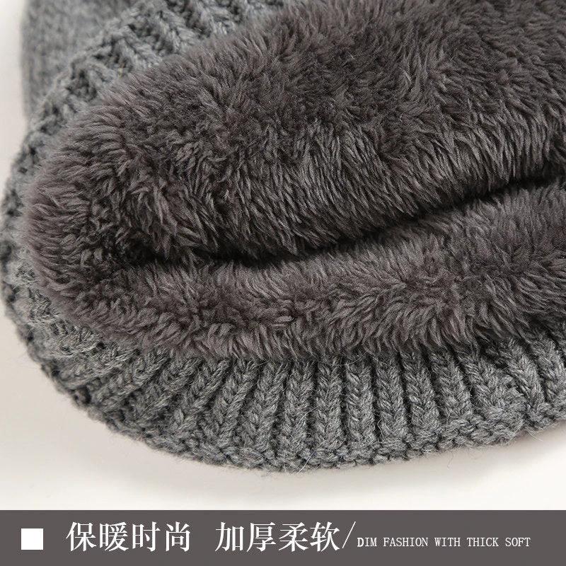 Men's Warm Knitted Beanie by GJG Denim