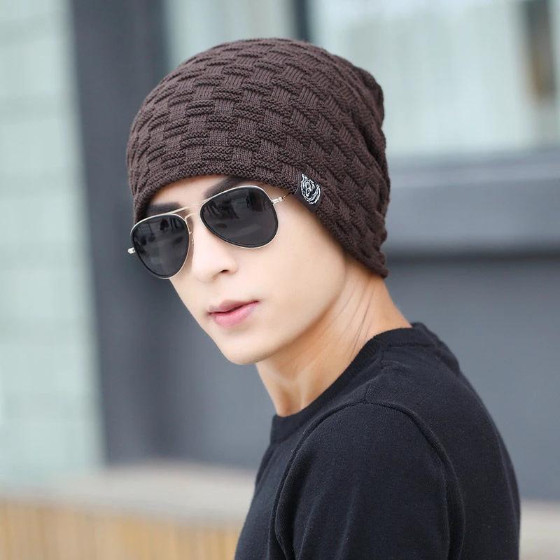 Men's Warm Knitted Beanie by GJG Denim