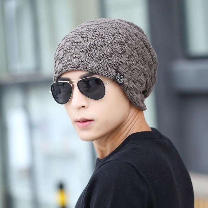 Men's Warm Knitted Beanie by GJG Denim