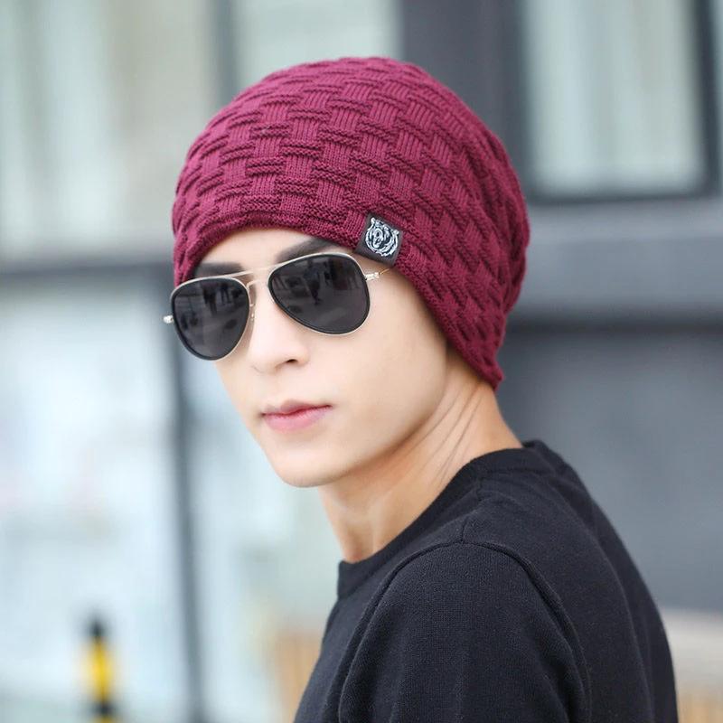 Men's Warm Knitted Beanie by GJG Denim
