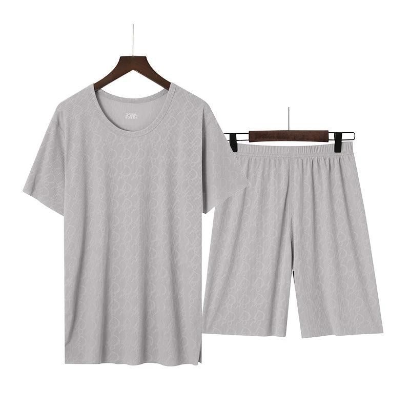 Men's Pajamas Short Sleeve Set by GJG Denim