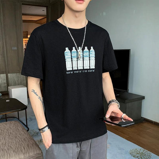 Men's Trendy Cotton T-shirt by GJG Denim