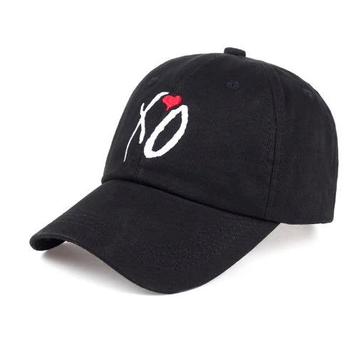 Embroidery Love XO Baseball Cap For Men by GJG Denim