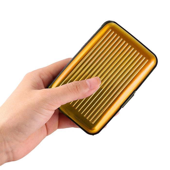 Aluminum Card Holder For Men by GJG Denim