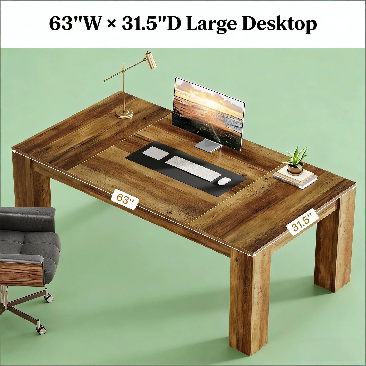 Office Desk,Computer Desk, Executive Desk, Writing Desk by GJG Denim