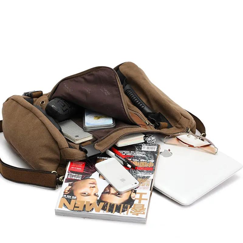 Men's Canvas Backpack by GJG Denim