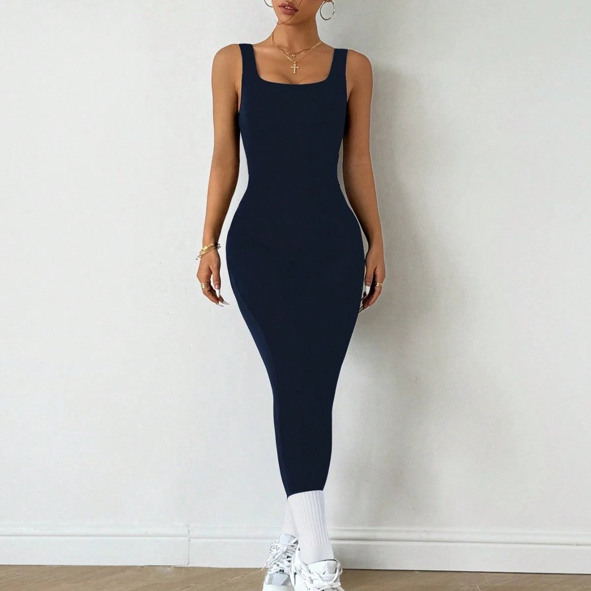 Yoga Tight Jumpsuit One-piece High Elastic Fitness One-piece by GJG Denim
