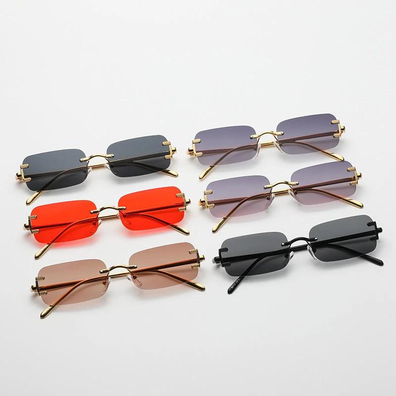 Men's Retro Square Sunglasses by GJG Denim