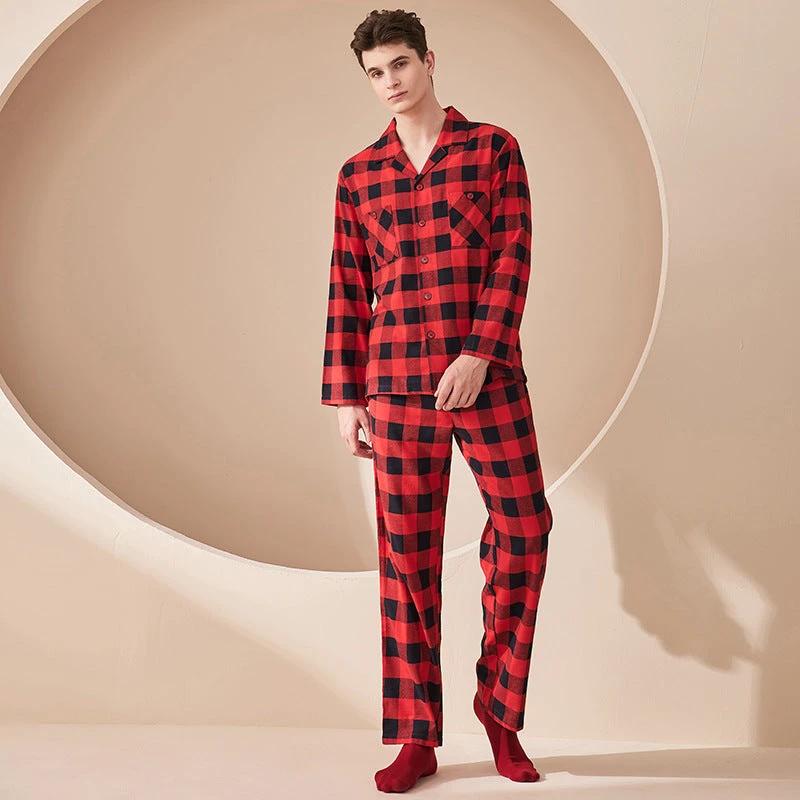 Men's Thickened Cotton Pajamas by GJG Denim