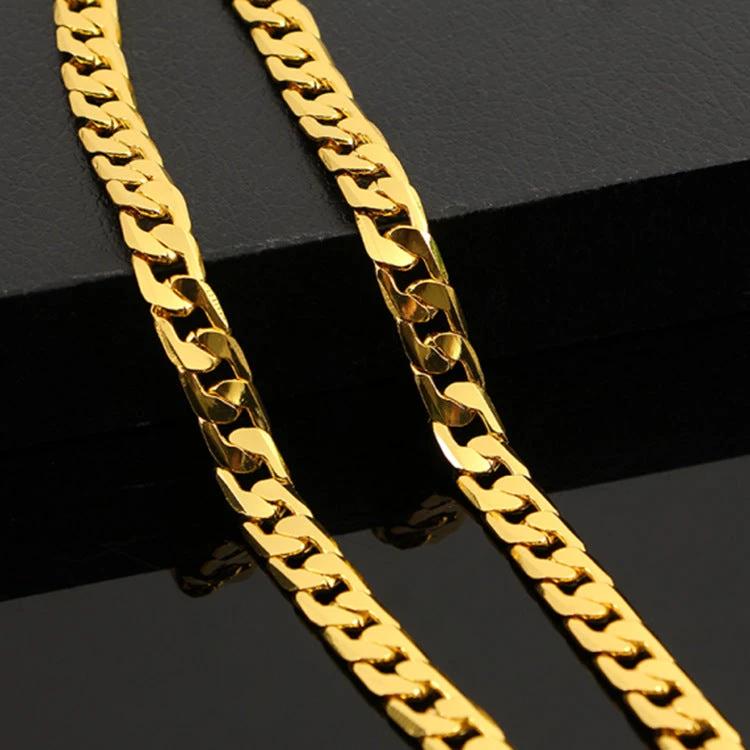 Men's Flat Link Chain by GJG Denim