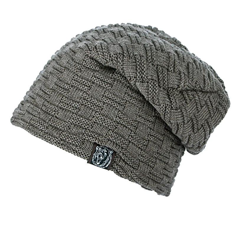 Men's Knitted Loose Beanie by GJG Denim