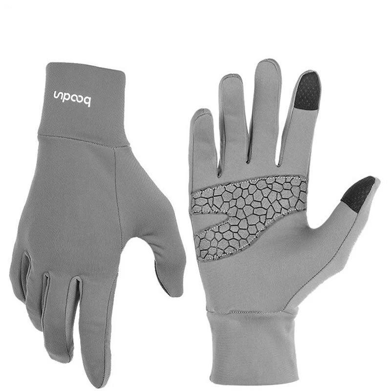 Silicone Non-slip Touch Screen Gloves For Men by GJG Denim