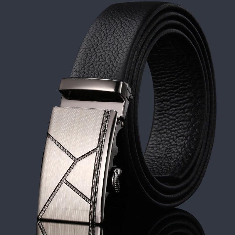 Men's Automatic Buckle Belt by GJG Denim