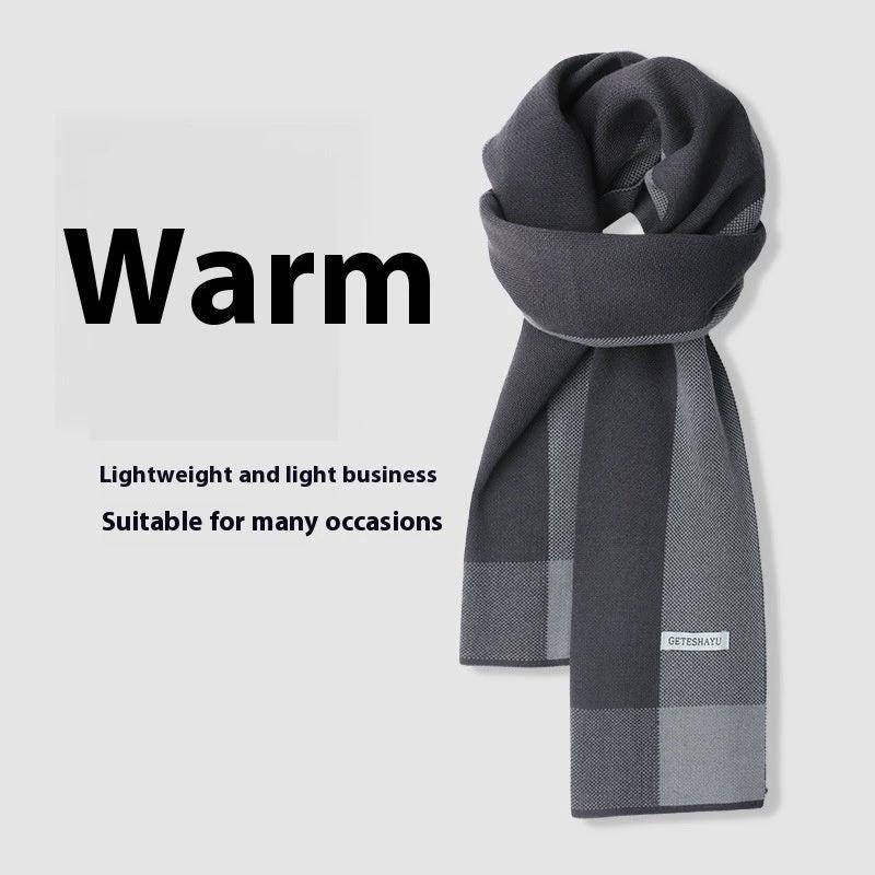 Men's Windproof Neck Protection Scarf by GJG Denim