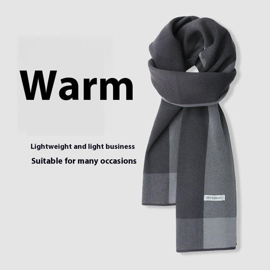 Men's Windproof Neck Protection Scarf by GJG Denim