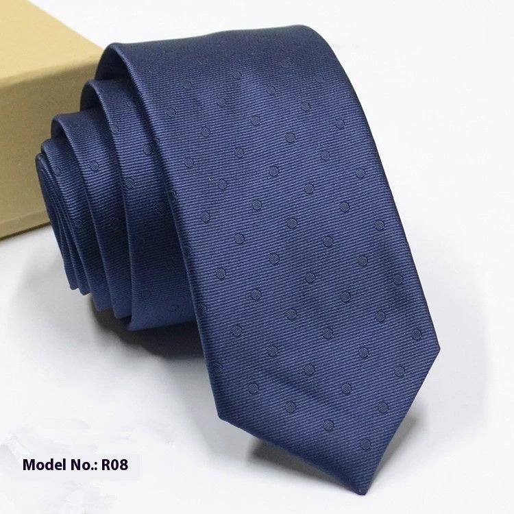Men's Fashion Exquisite Jacquard Tie by GJG Denim