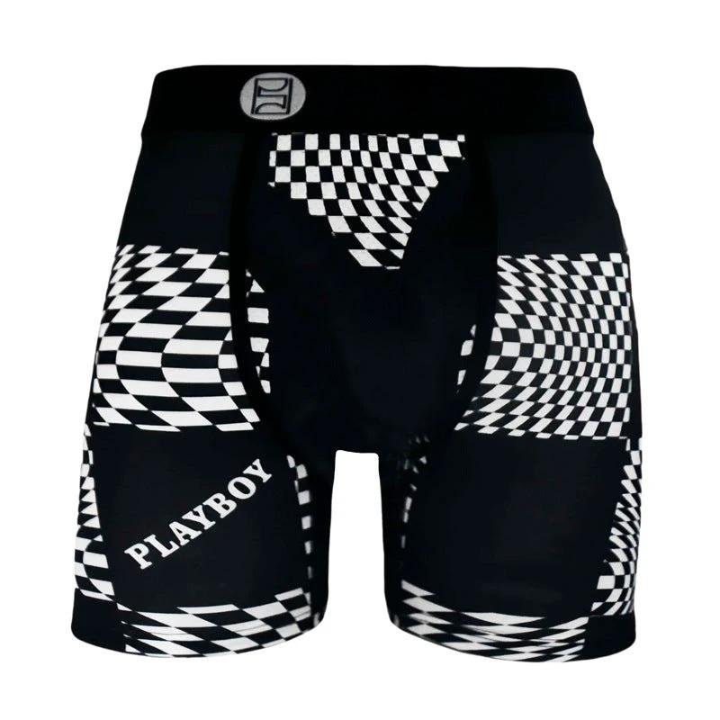 Cartoon Printed Quick-dry Men's Sports Fitness Extended Underwear by GJG Denim