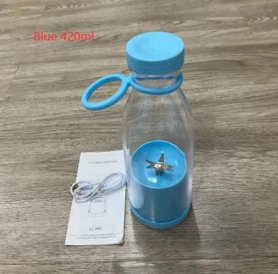 350ML Electric Juicer Blender Mixer USB Rechargeable Machine Household Portable Blender Maker Cup Kitchen Tool Kit by GJG Denim