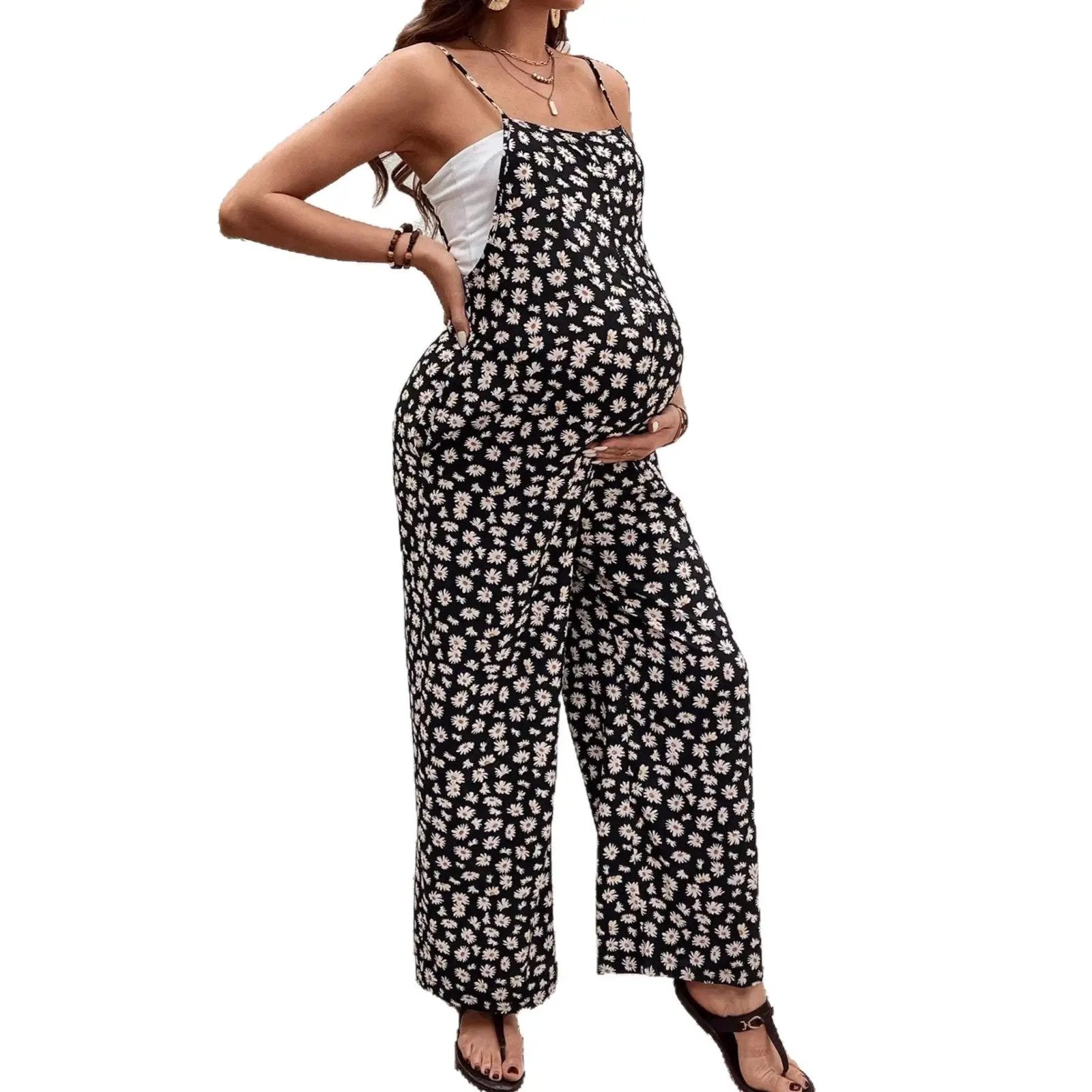Bohemian Style New Print Jumpsuit by GJG Denim