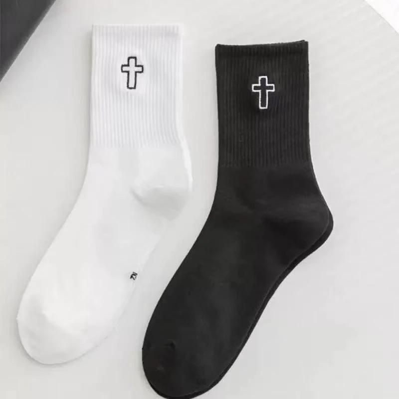 Men's Sweat Absorbing Leisure Mid-calf Socks by GJG Denim