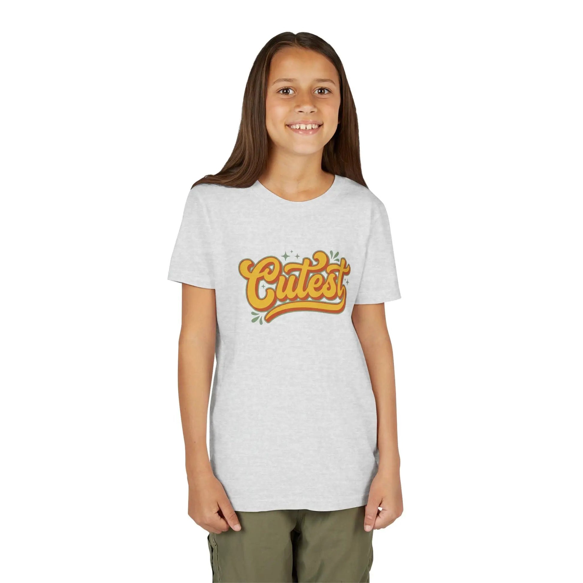 Cutest Youth Tee — Retro Script Kids T‑Shirt by Printify