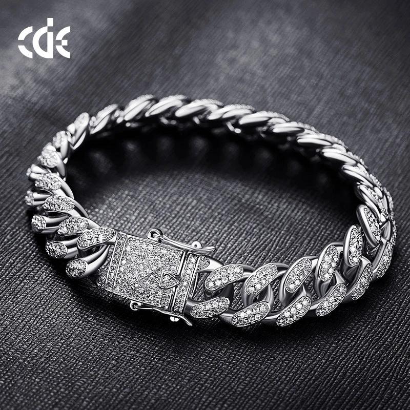 Men's Cuban Chain Link Bracelet by GJG Denim