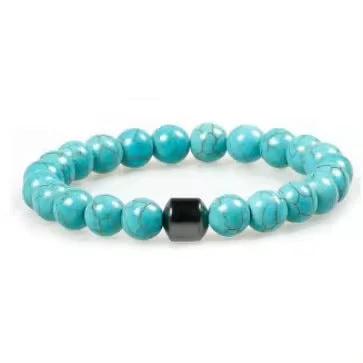 Men's Natural Gemstone Bracelet Vintage by GJG Denim